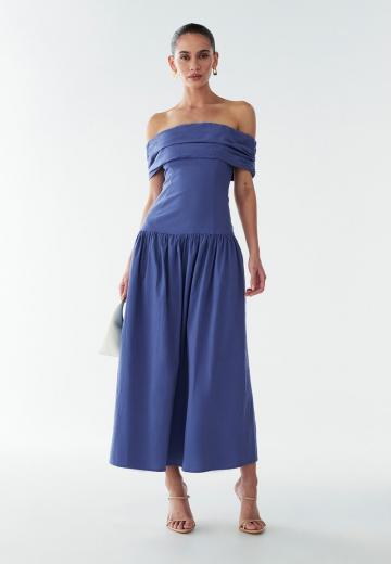 Платье без бретелек