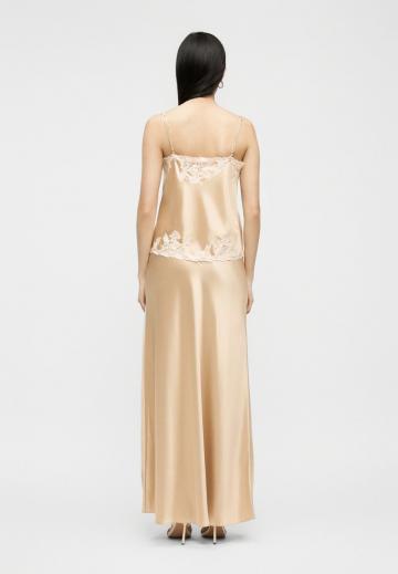 Атласная блузка