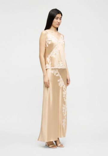 Атласная блузка