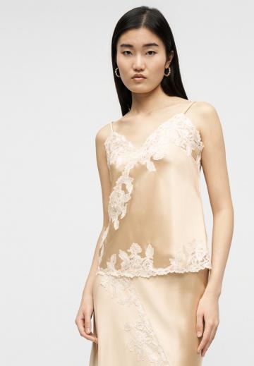 Атласная блузка