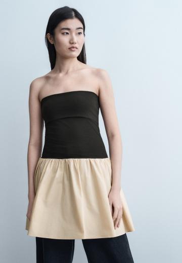 Топ без бретелек