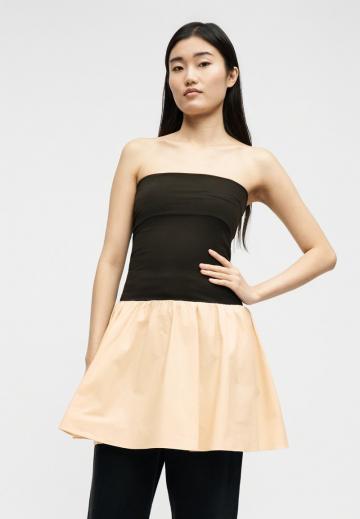 Топ без бретелек