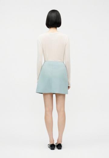 Кожаная юбка