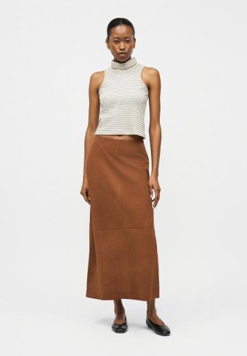 Кожаная юбка