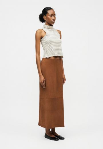 Кожаная юбка