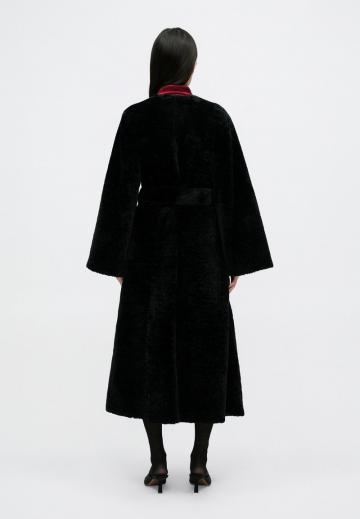 Кожаное пальто