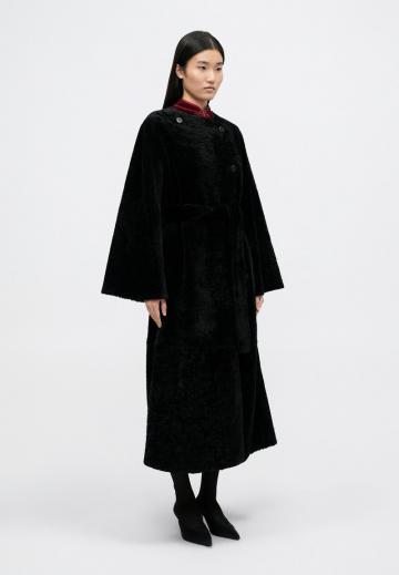 Кожаное пальто