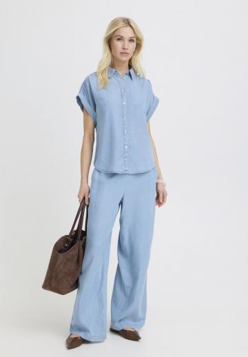 Джинсовая блузка