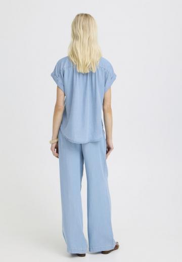 Джинсовая блузка