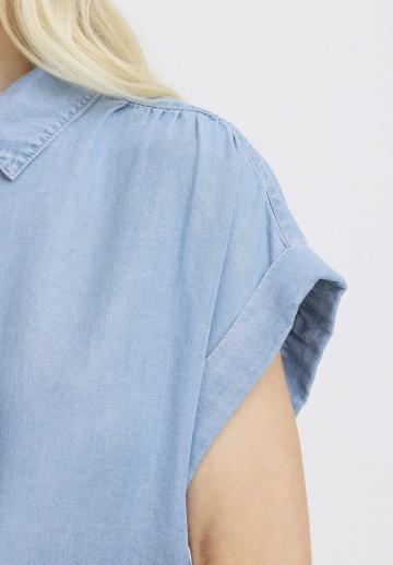 Джинсовая блузка