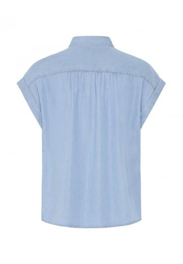 Джинсовая блузка