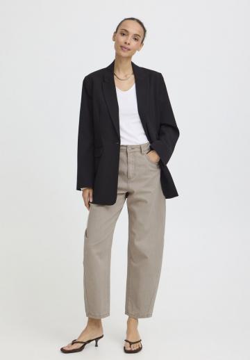 Прямые джинсы