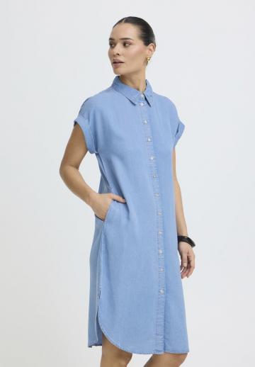 Джинсовое платье