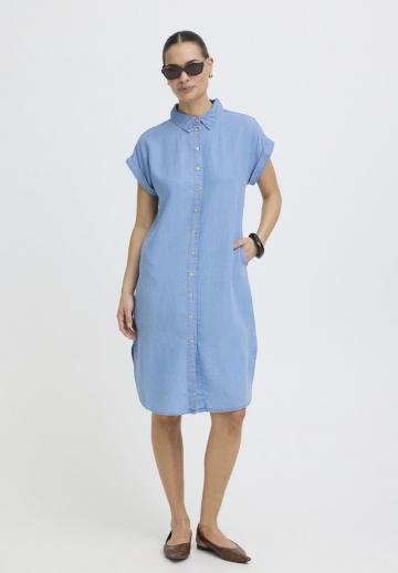 Джинсовое платье