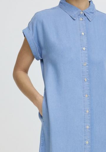 Джинсовое платье