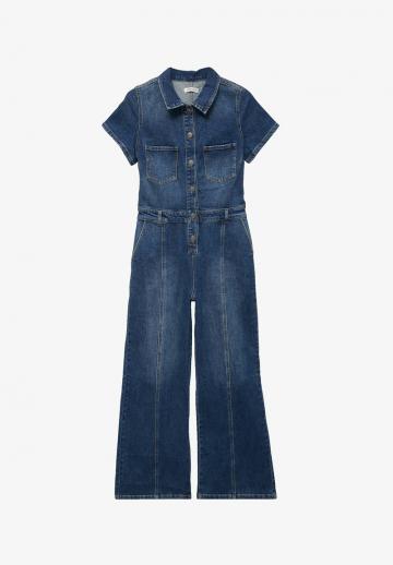 Джинсовый комбинезон