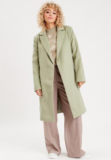 Шерстяное пальто