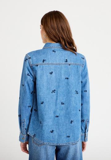 Джинсовая блузка