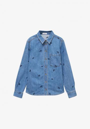 Джинсовая блузка