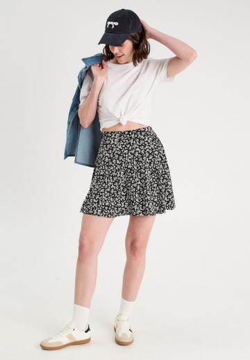 Юбка с воланами