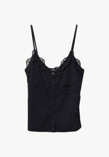 Топ на бретельках