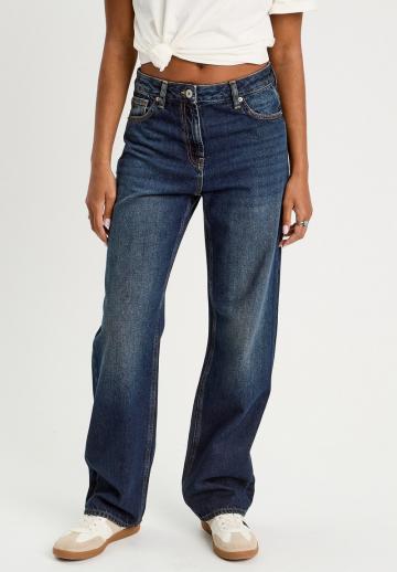 Прямые джинсы