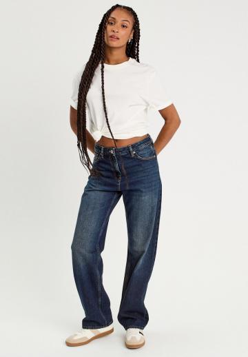 Прямые джинсы