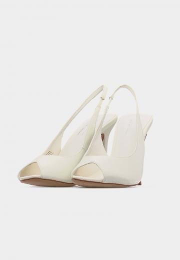 Туфли с открытым носом