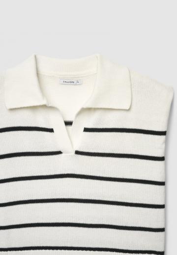 Пуловер без рукавов