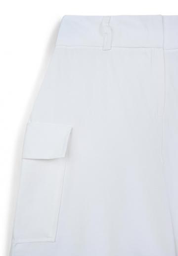 Юбка с накладными карманами