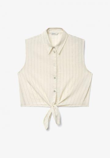 Блузка без рукавов