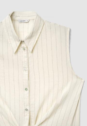 Блузка без рукавов