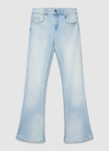 Клешеные джинсы