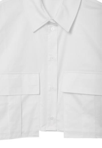 Куртка с накладнымит карманами