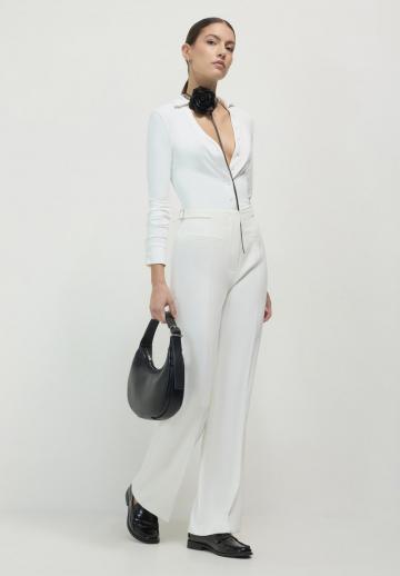 Атласная блузка