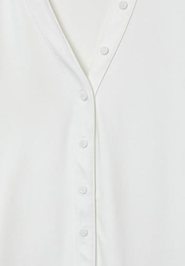 Атласная блузка