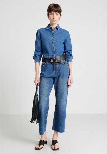 Джинсовая блузка