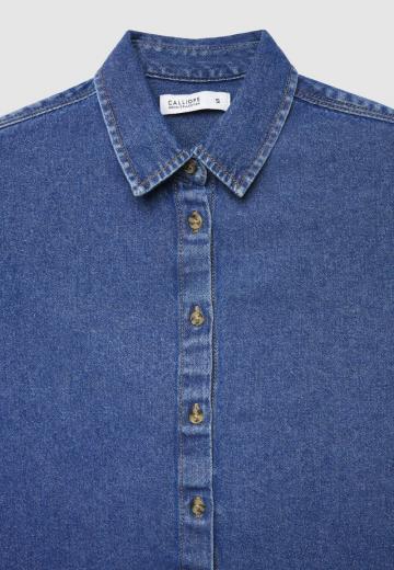 Джинсовая блузка