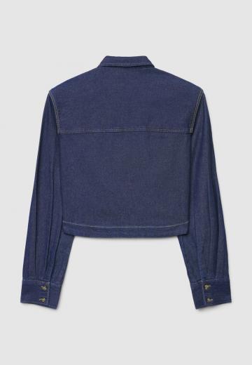 Джинсовая блузка