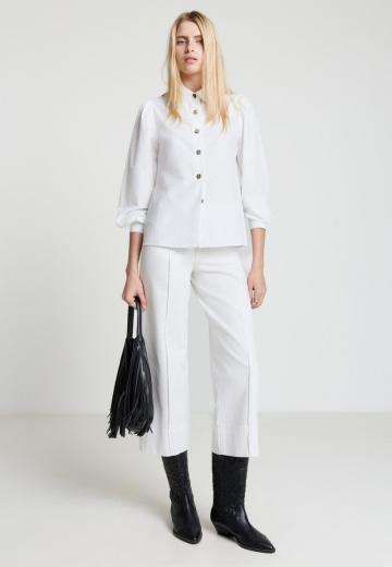 Атласная блузка