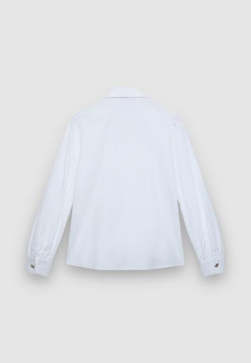 Атласная блузка