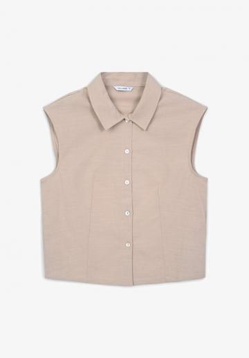 Блузка без рукавов