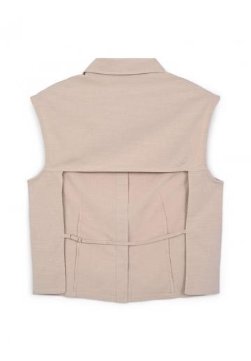 Блузка без рукавов