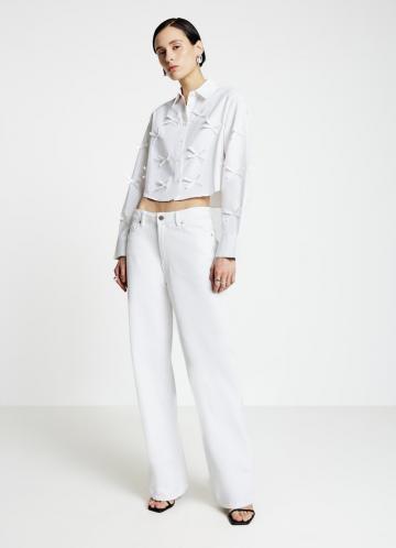 Прямые джинсы