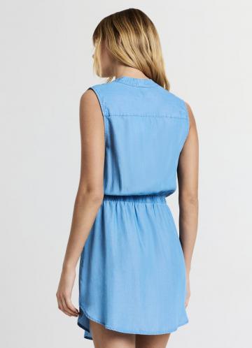 Джинсовое платье