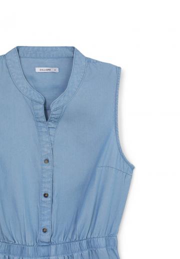 Джинсовое платье