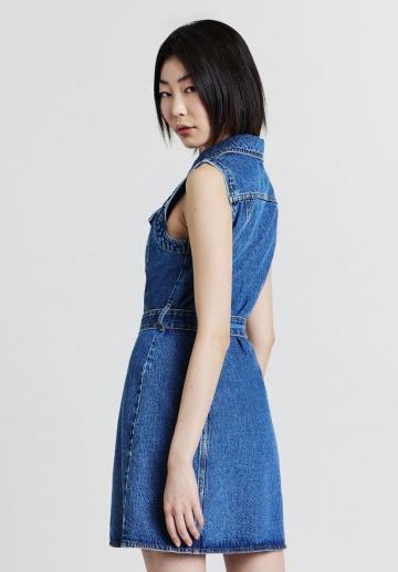 Джинсовая жилетка