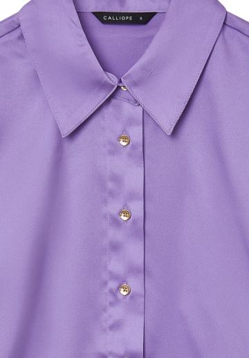 Атласная блузка