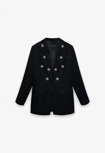 Блейзер с накладными карманами