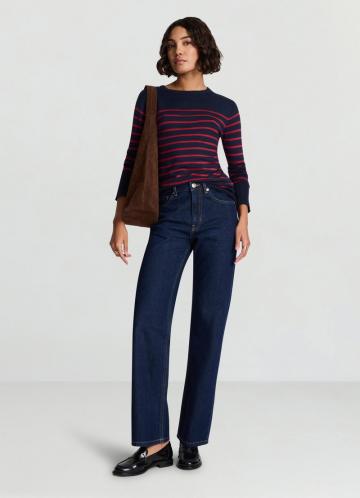 Прямые джинсы